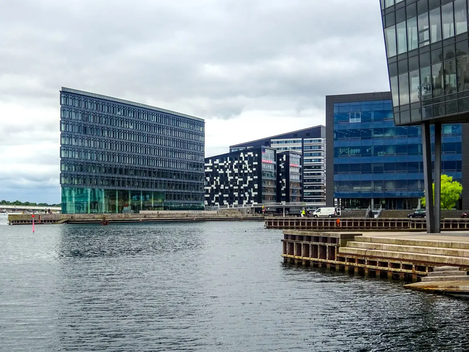 Kontorejendomme ved havnen i København